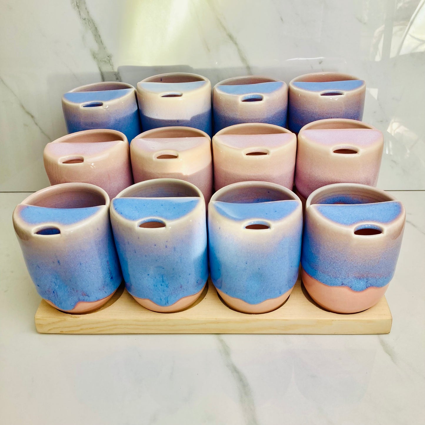 Travel Tumbler with Dimple in Aura