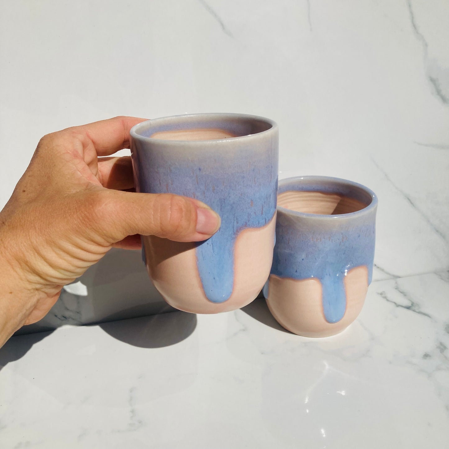 Stardust Thumbprint Tumbler