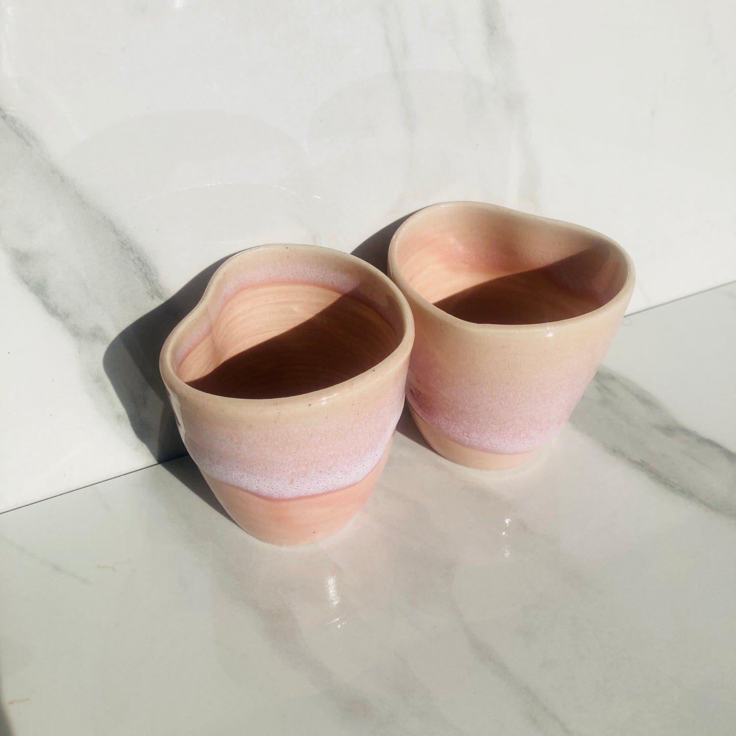 Heart-shaped cortada cup