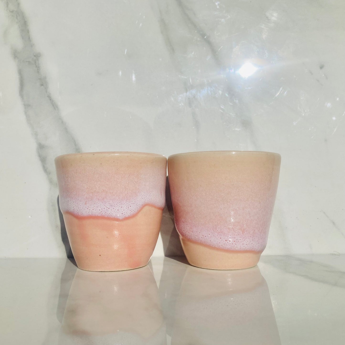 Heart-shaped cortada cup