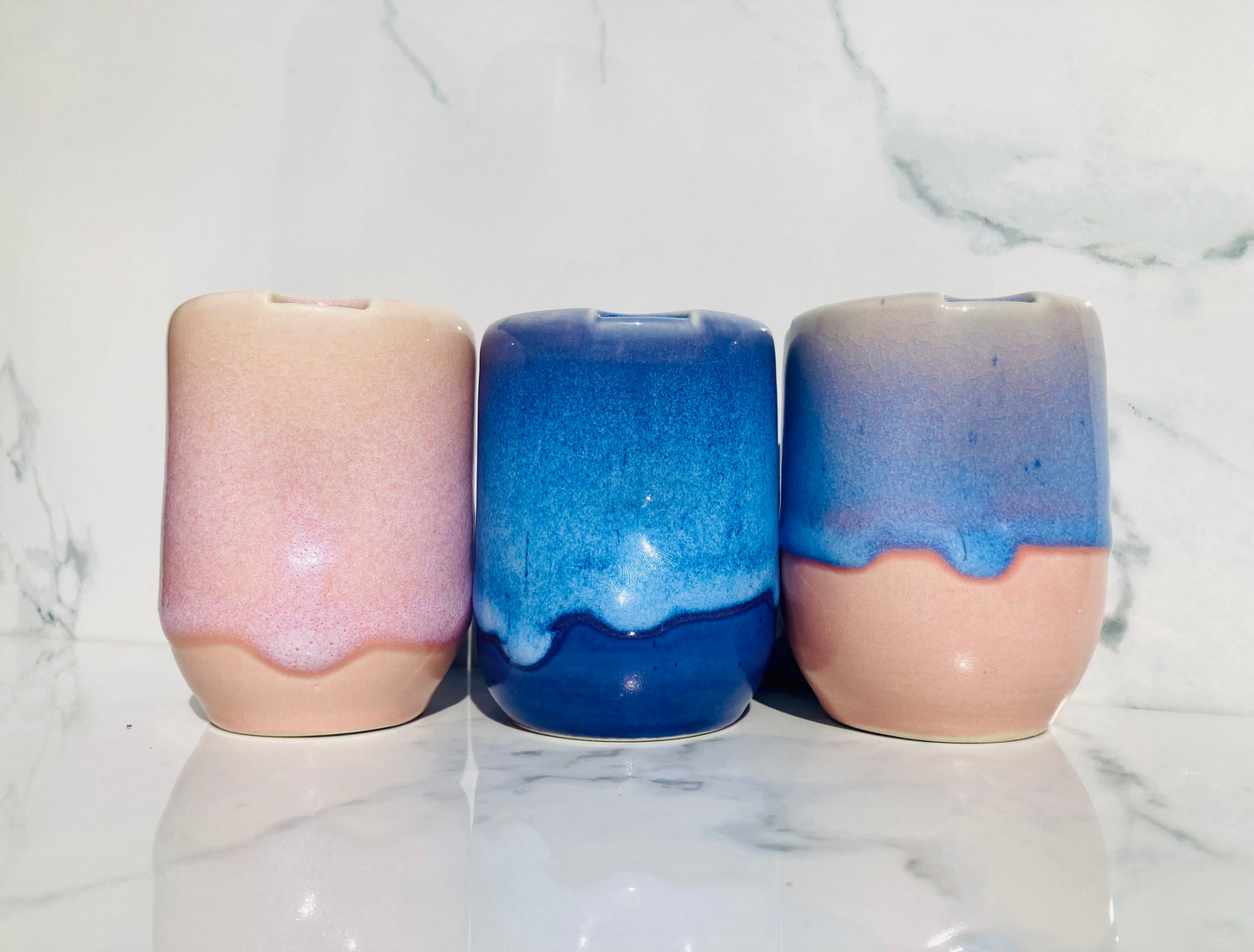 Ceramic Travel Mug with Dimple in Elsa