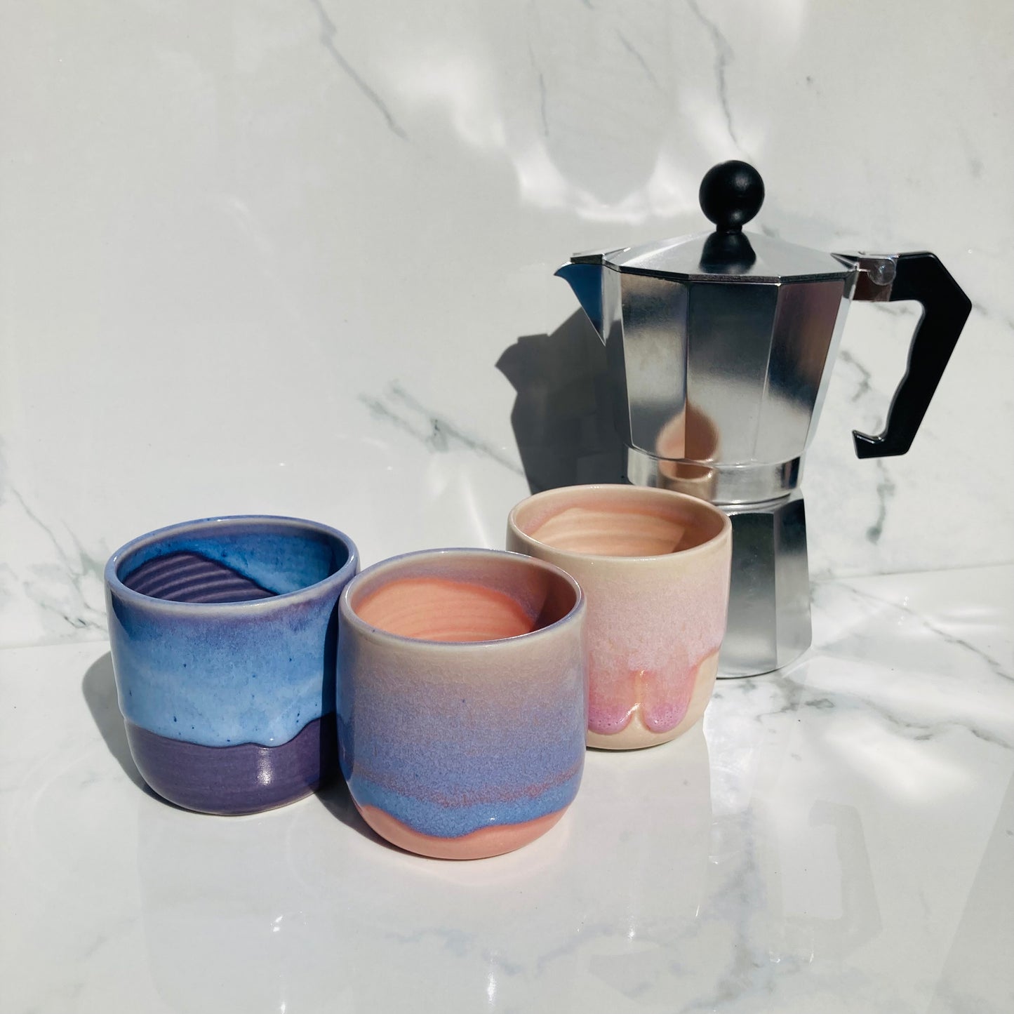 Stardust 10oz Handmade Ceramic Espresso & Matcha Cup